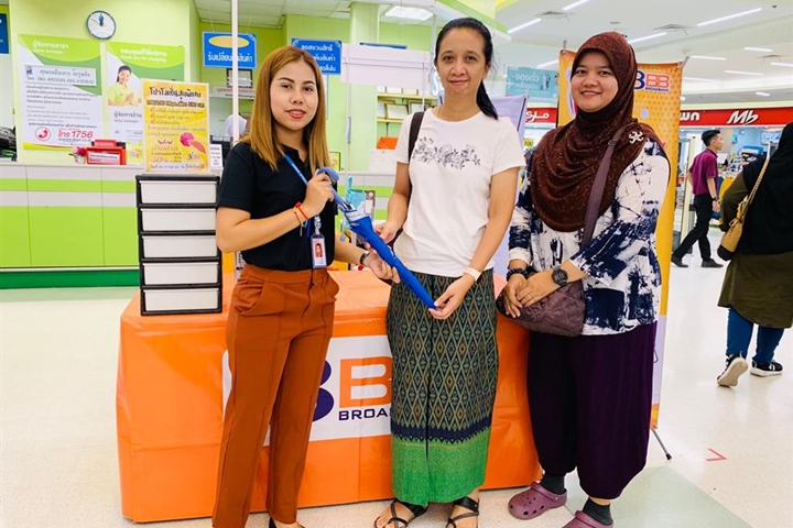 3BB จังหวัดปัตตานี จัดกิจกรรมกระตุ้นยอดขาย ณ ห้าง Big C จังหวัดปัตตานี